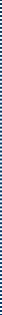 Thin vertical dotted line in dark blue, evenly spaced on black background